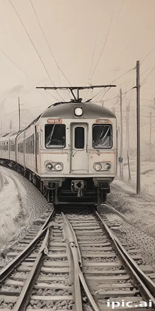 train drawing