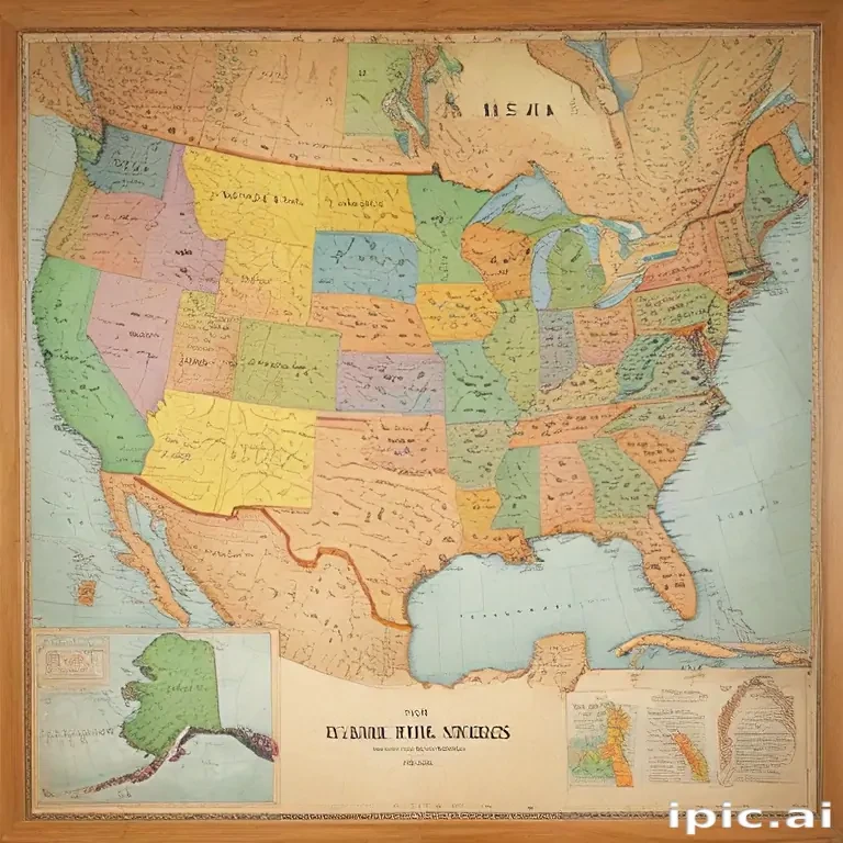 map of the usa states