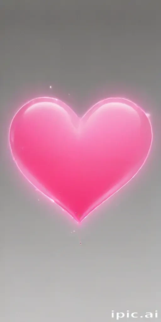 glow heart png