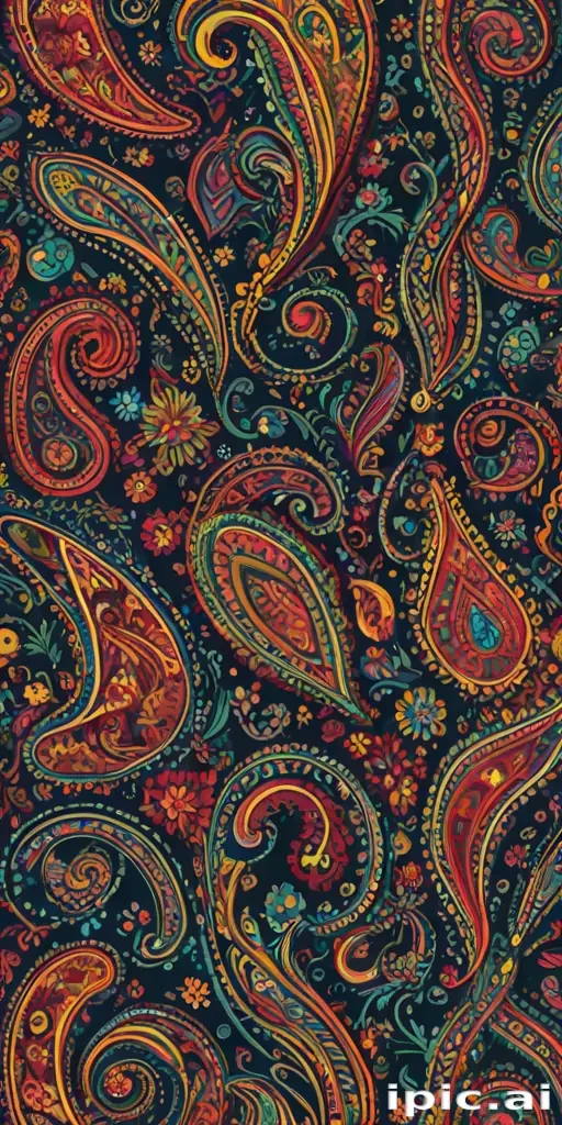 paisley pattern png