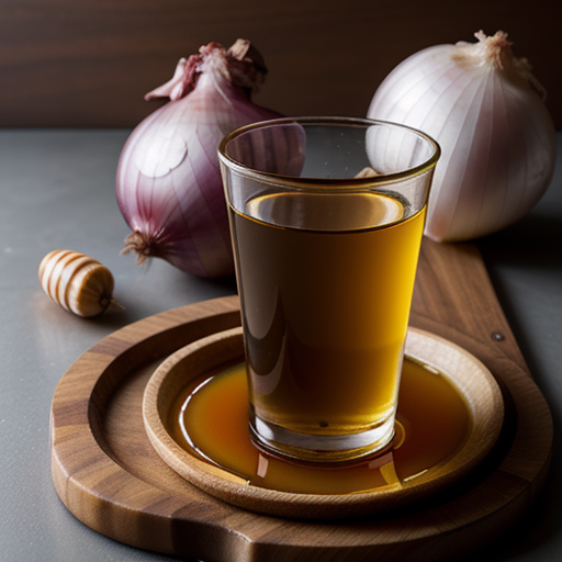 onion and honey cough syrup