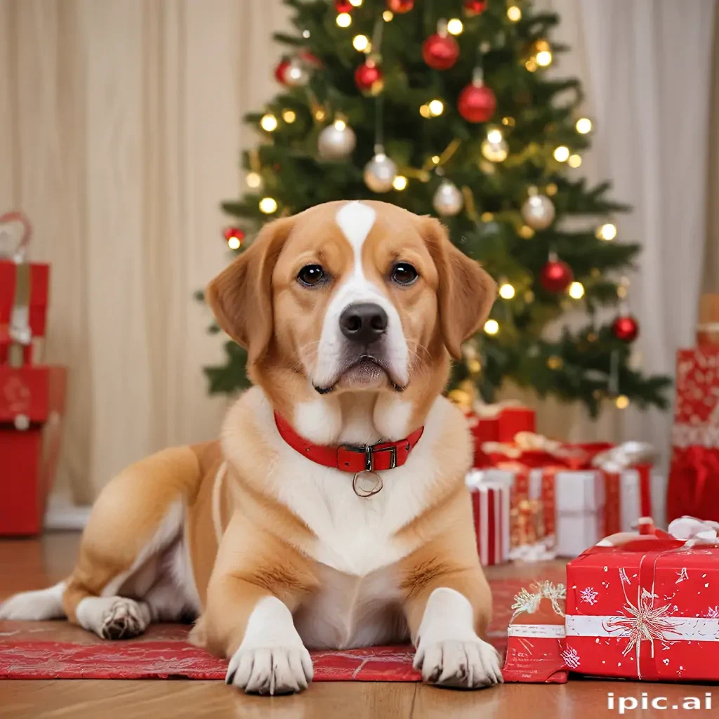 dog pictures christmas