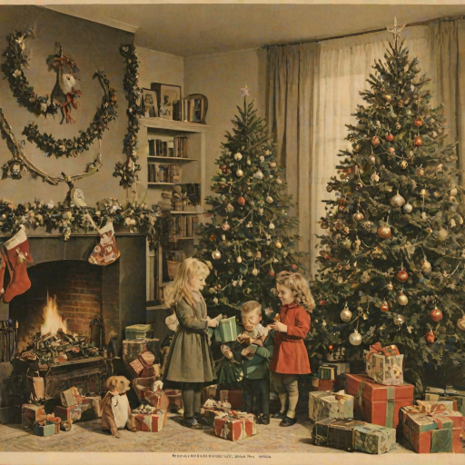 xmas vintage images