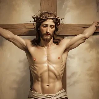 images of jesus christ on cross