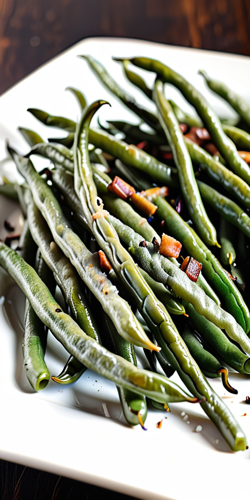 roasted green beans from frozen