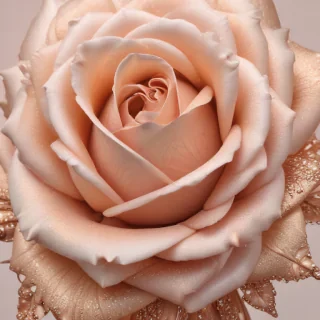 pastel rose gold aesthetic