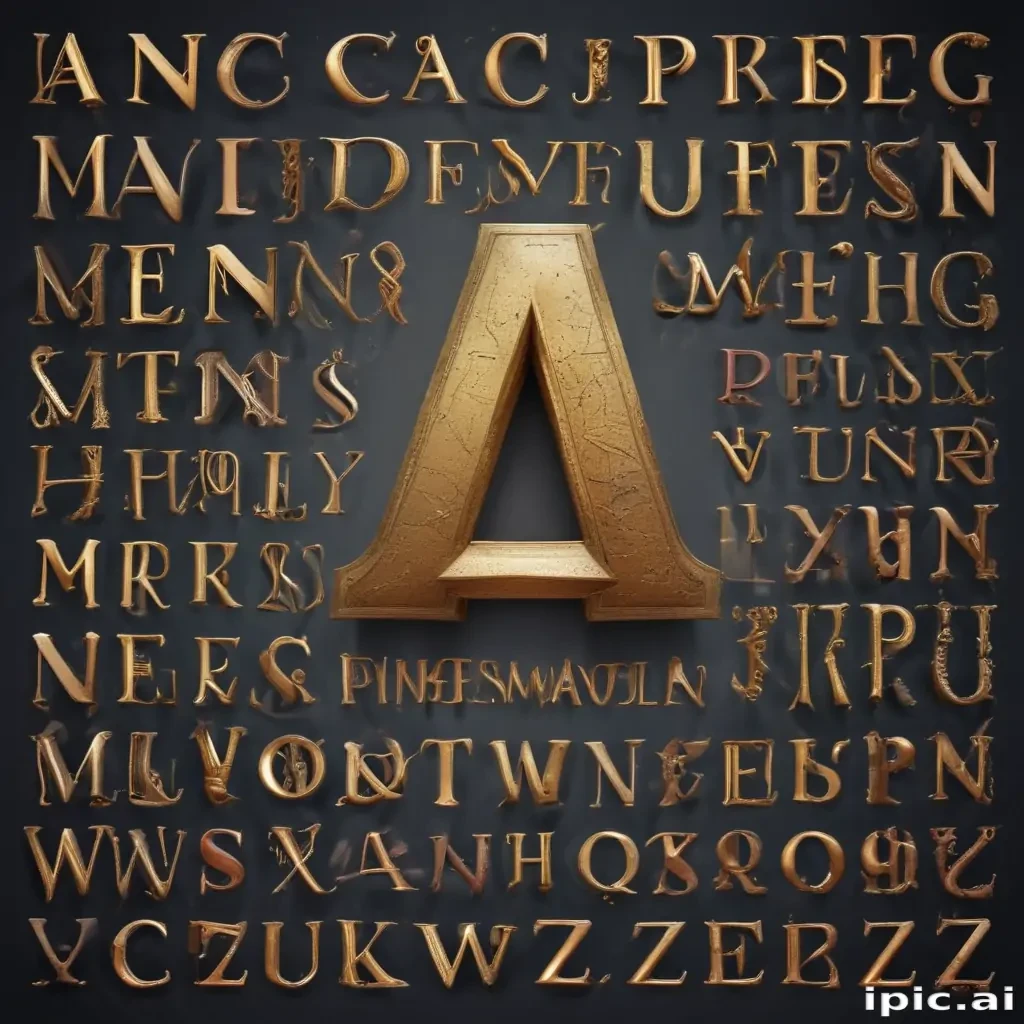 png alphabet letters