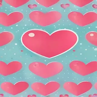cute heart backgrounds