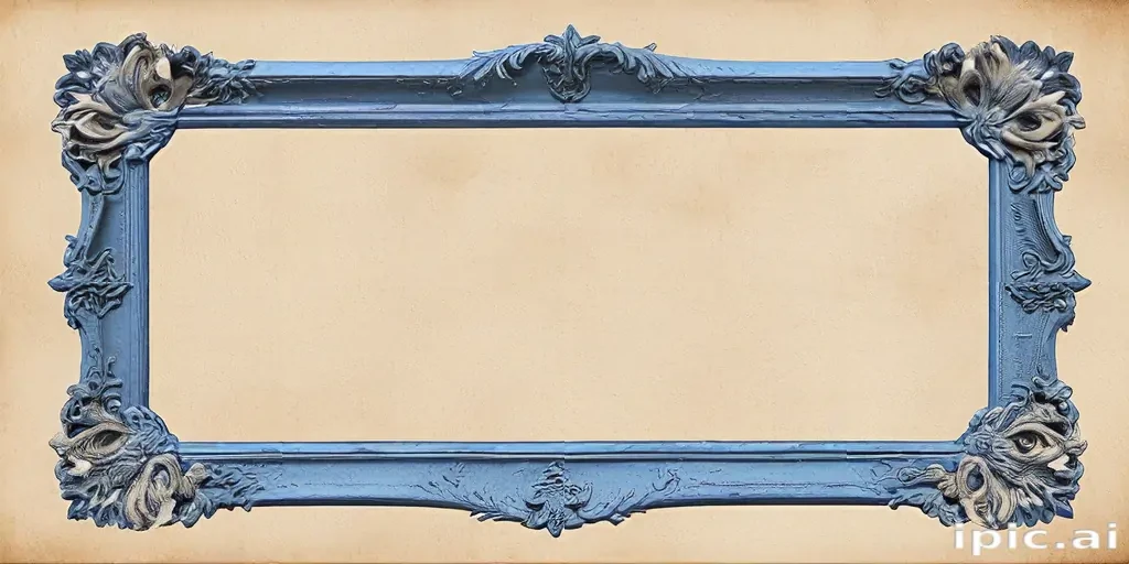 blue frame png