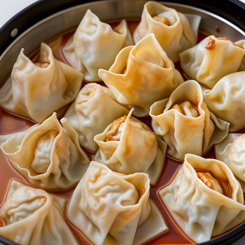 how long to boil wontons