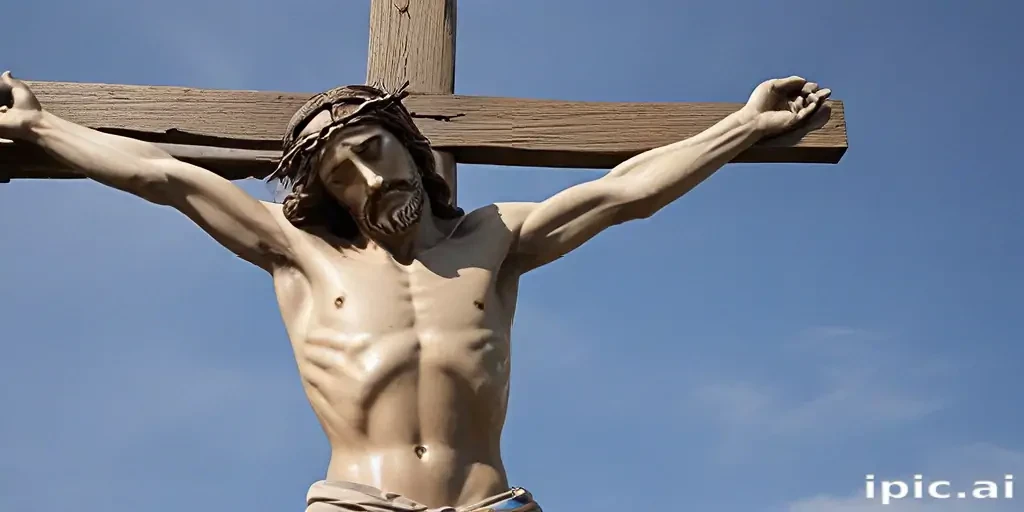 jesus on the cross picture