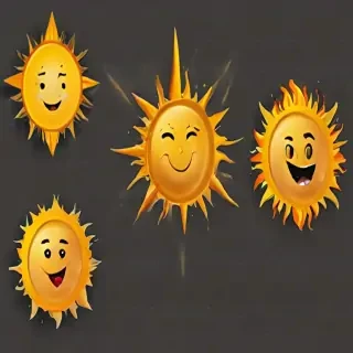cartoon sun png
