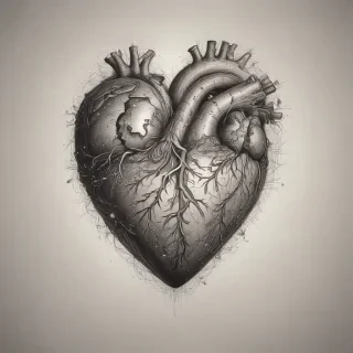 hand drawn heart