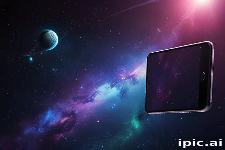 space background phone