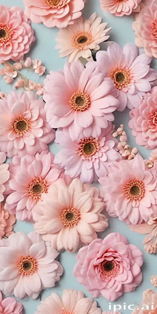 pastel aesthetic flower wallpaper