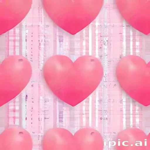 pink heart background