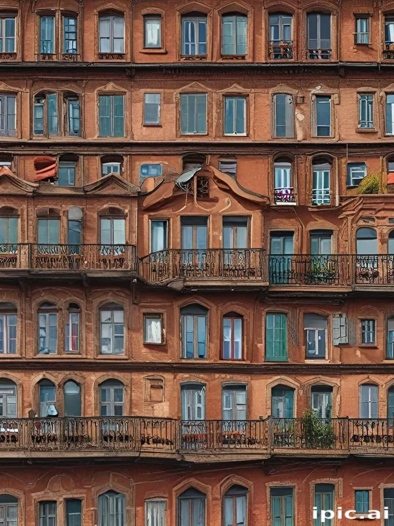 background of the house