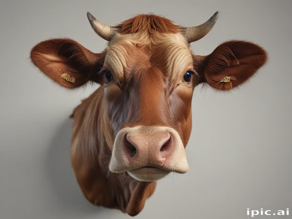 cow head png