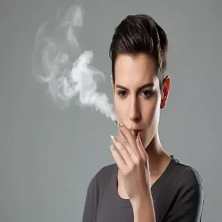 smoking transparent background