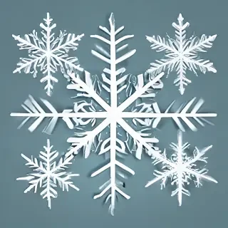 free snowflake clip art