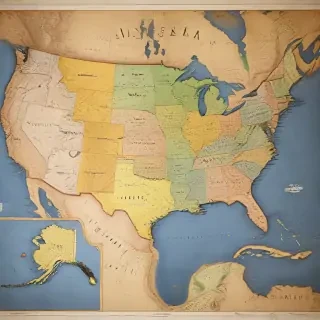 map of usa