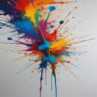 paint splatter transparent