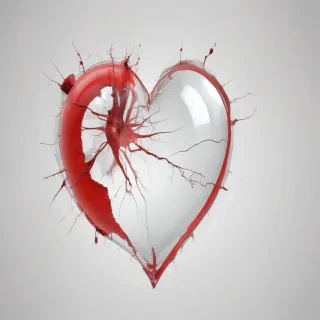 broken heart transparent
