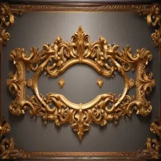 golden frame border