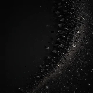 glitter background black