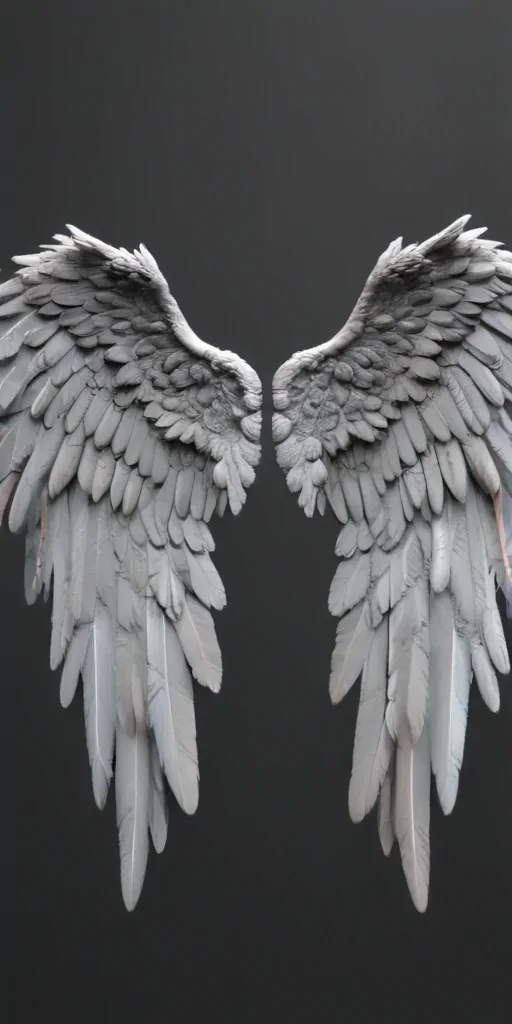 realistic angel wings png