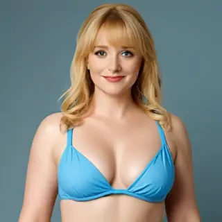 melissa rauch in a bikini