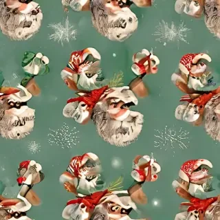 free printable vintage christmas images