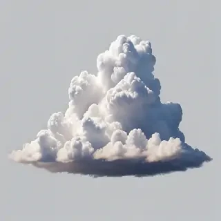 clouds no background