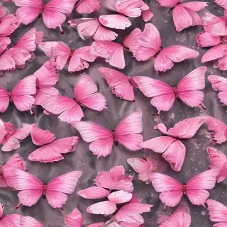 images of pink butterflies