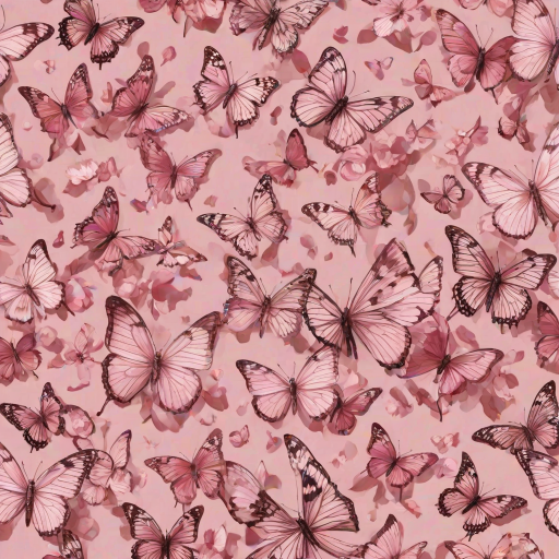 butterfly pink