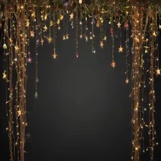 xmas lights png