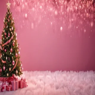 christmas background pink