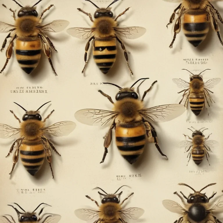 free vintage bee printables