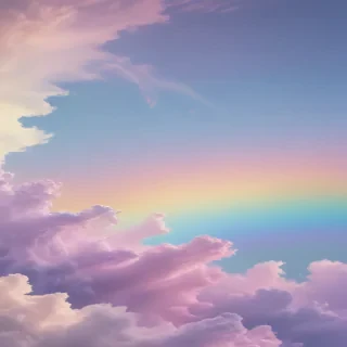 pastel rainbow bg