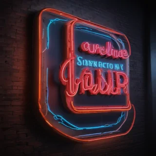 neon sign png