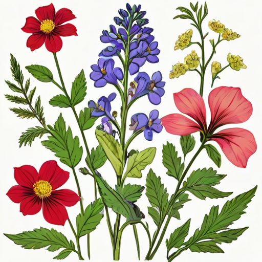 free wildflower clipart
