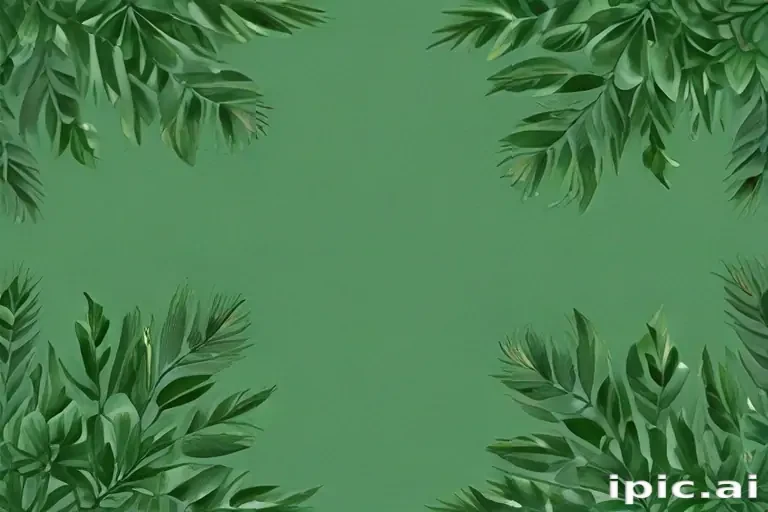 aesthetic green background