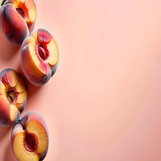 pastel peach background
