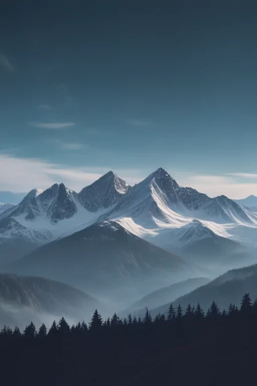 mountains transparent