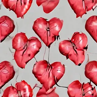 broken heart aesthetic