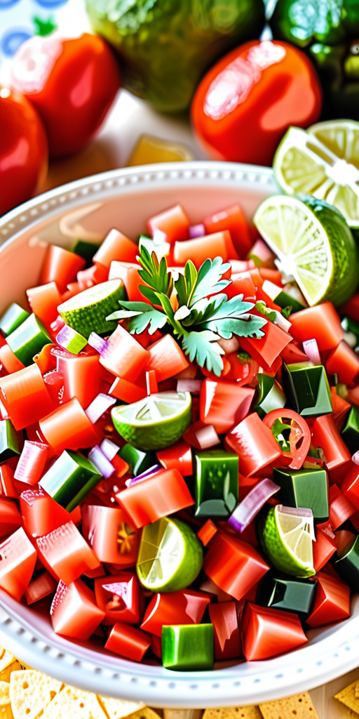 fruity addition to pico de gallo