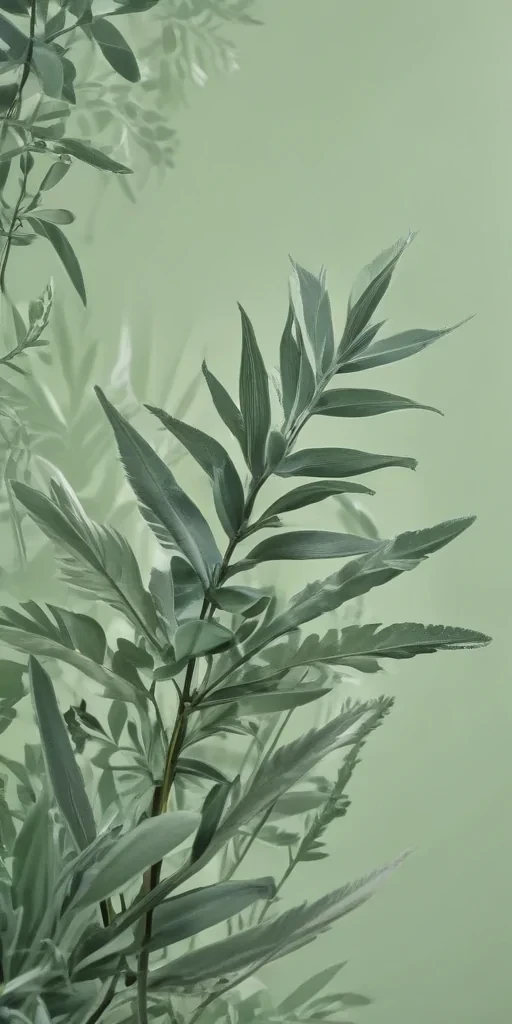 sage green wallpaper iphone