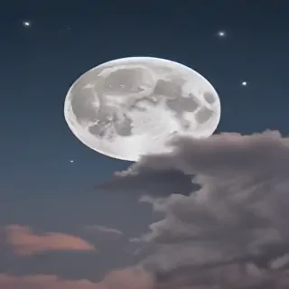 moon frawing