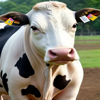 cow print background