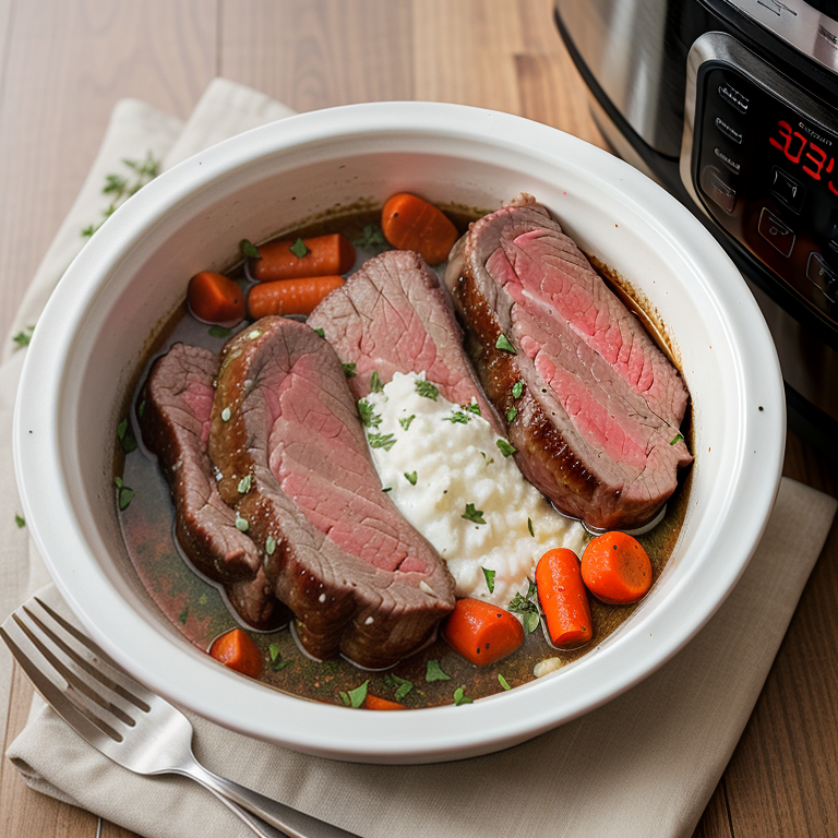 sirloin tip roast crock pot slow cooker